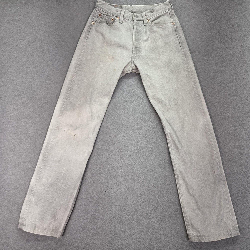 Levi's Men's Pale Gray Bootcut Jeans